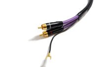 Melodika MDPH10 Kabel 2xRCA PHONO do gramofonu z żyłą uziemiającą - 1m - 2