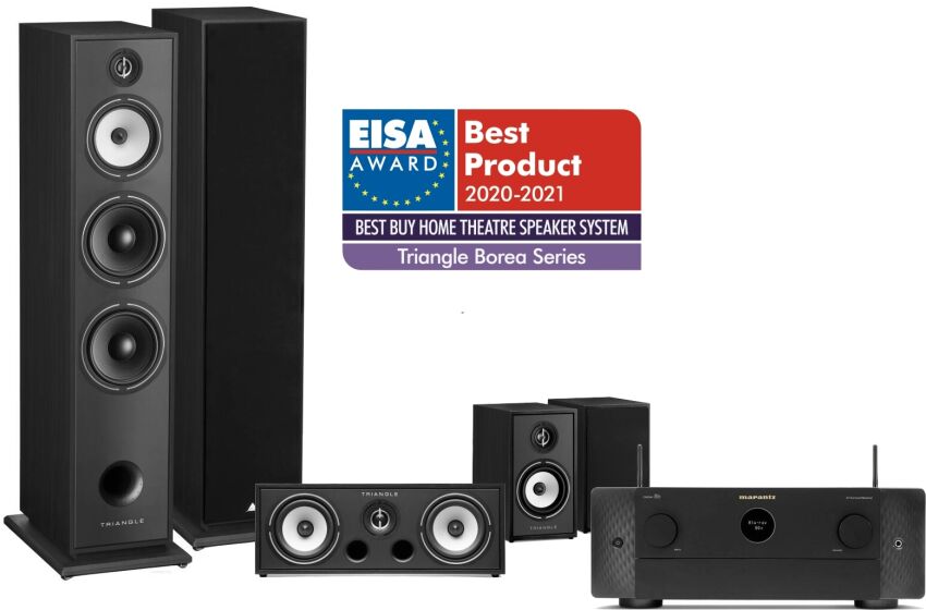Marantz Cinema 50 + Triangle Borea BR10 + BRC01 + BR02