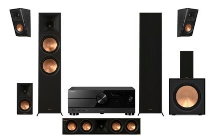 Yamaha RX-A2A + Klipsch RP6000FII + RP404CII + RP500MII + RP500SAII + SUB