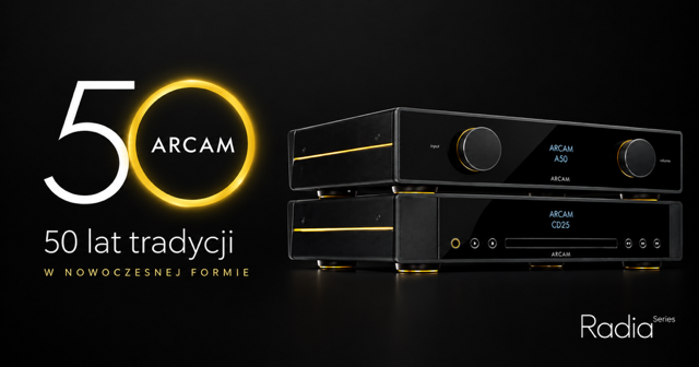 Arcam A50 Signature - 2 x 150W HDMI eARC BT Dual mono - sklep WROCŁAW