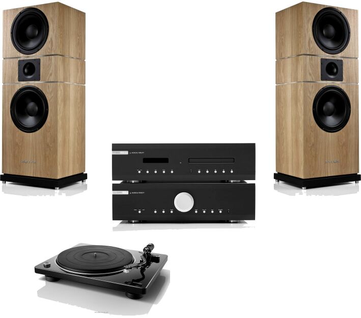 Musical Fidelity M6si + M6scd + Amber MK2 + gramofon