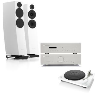 Musical Fidelity M3si + M3scd + Jasper 23 + gramofon