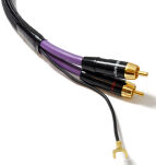 Melodika MDPH05 Kabel 2xRCA PHONO do gramofonu z żyłą uziemiającą - 0,5m - 2