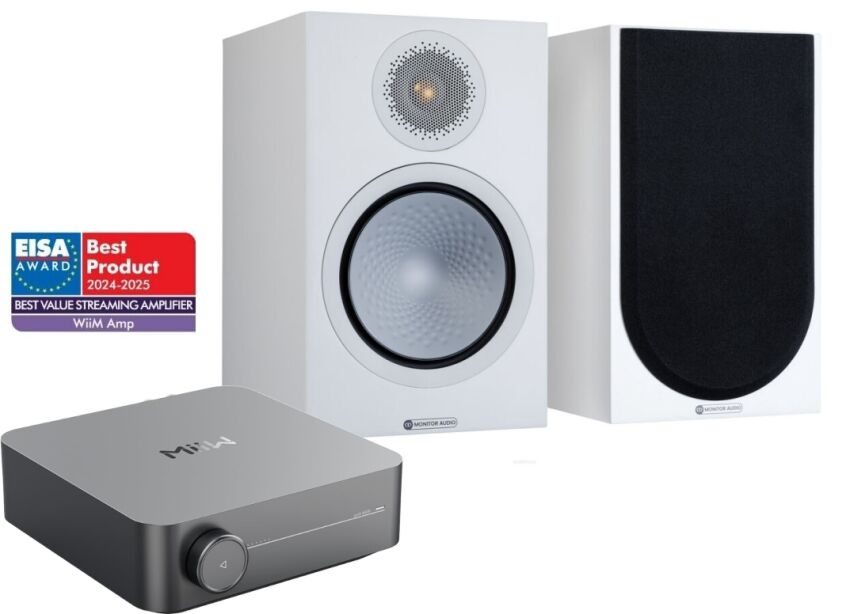 Wiim AMP + Monitor Audio Silver 100 7g - raty 0% sklep WROCŁAW