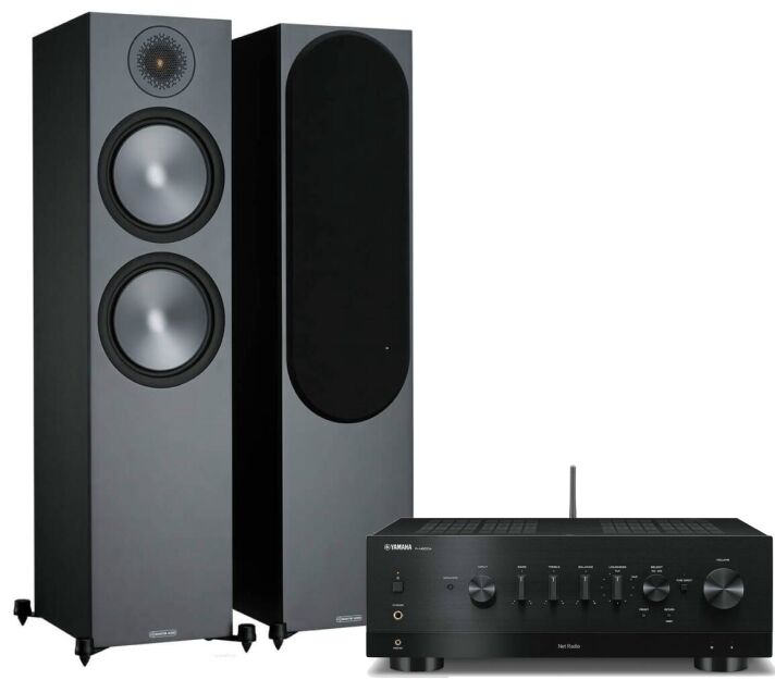 Yamaha R-N800A + Monitor Audio Bronze 500 6G