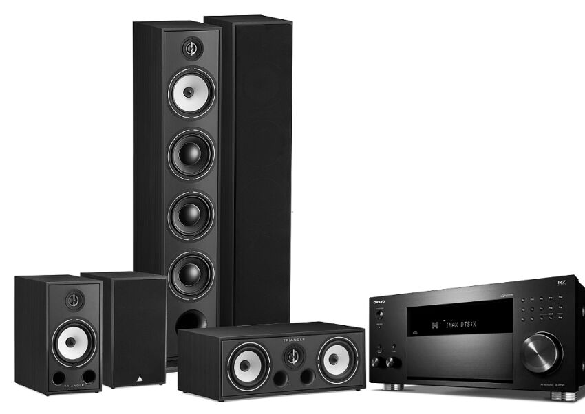 Onkyo TX-RZ50 + Triangle Borea BR09 + BRC01 + BR03 raty sklep WROCŁAW